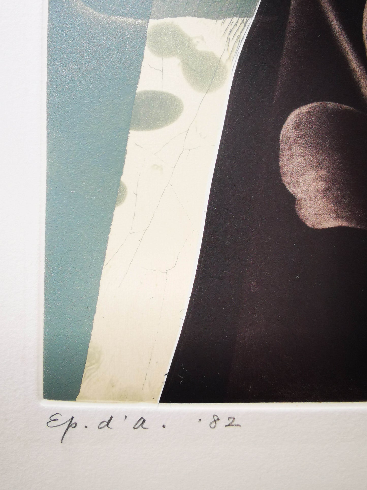 Gravure authentique par Yukio Fukazawa, gravée sur plaques de cuivre, édition limitée EA de 1982.