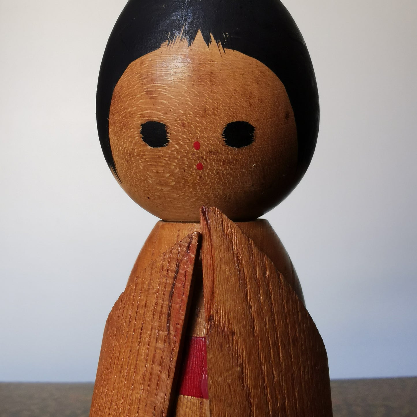 Poupée Kokeshi Créative Sosaku par Riyoichi Funayama - Charmante Décoration Intérieure