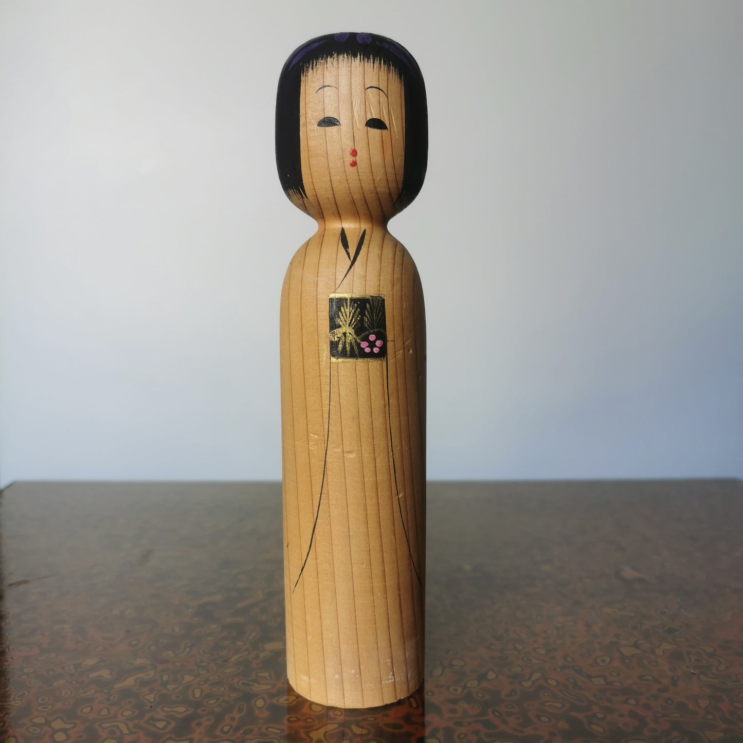 Charmante poupée Kokeshi vintage du Japon par Matagoro