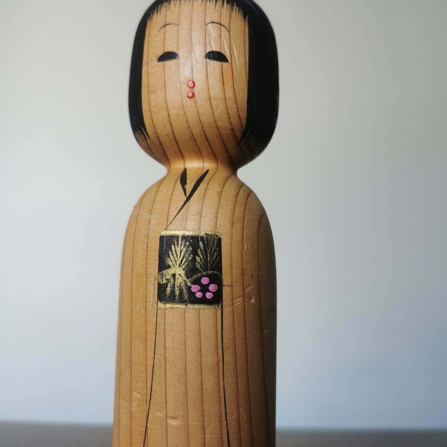 Charmante poupée Kokeshi vintage du Japon par Matagoro