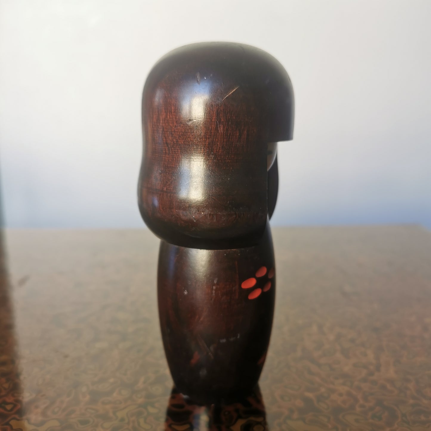 Poupée Kokeshi du Japon - Jouet en Bois Artisanale, Souvenir Vintage Sosaku Kokeshi