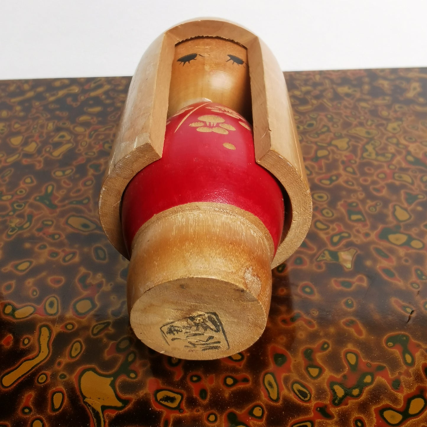 Poupée Kokeshi vintage de Kenji Koyano