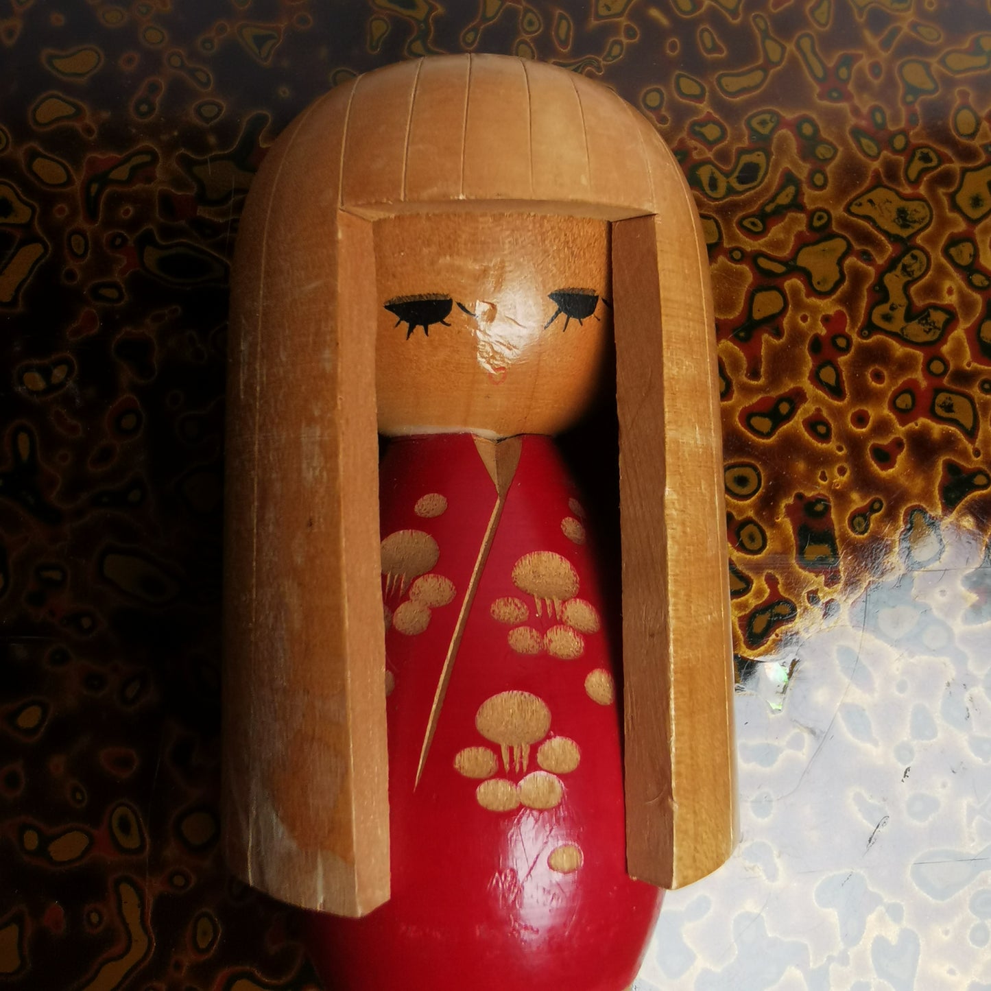 Poupée Kokeshi vintage de Kenji Koyano