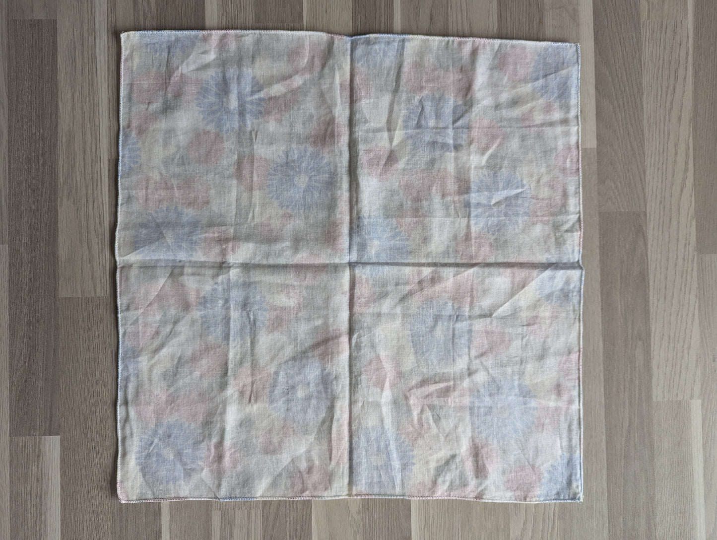 Furoshiki tissu japonais floral, 43 x 43 cm, 100% cotton