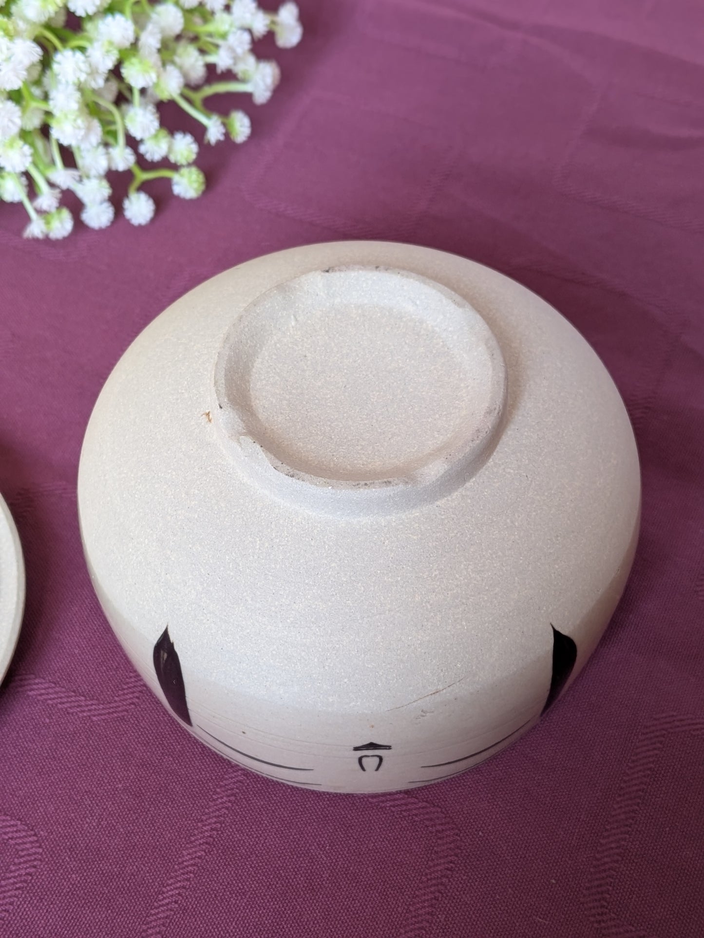 Boîte en Céramique inspiration "Kokeshi" - Artisanat Minimaliste