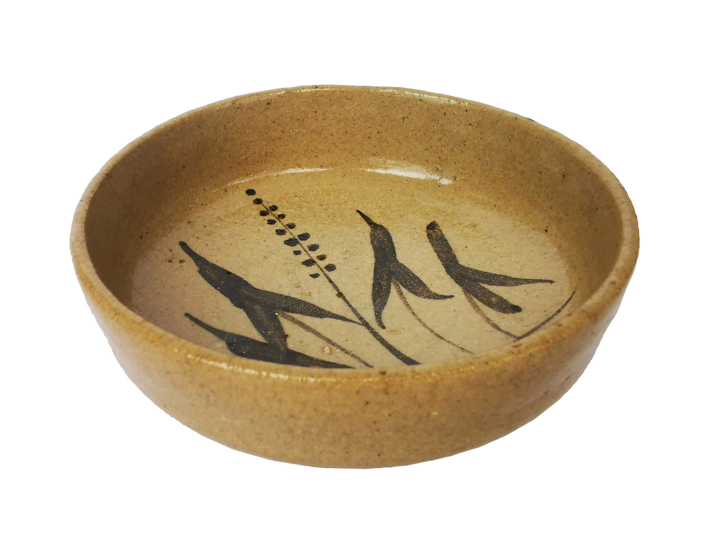 Karatsu Chawan japonais, poterie badarai de thé peinte à la main, Nakazato Taroemon Hoan (1923-2009).